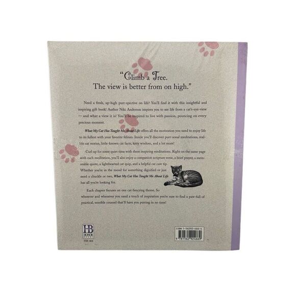 WHAT MY CAT HAS TAUGHT ME ABOUT LIFE By Niki Anderson **BRAND NEW** - Picture 2 of 2